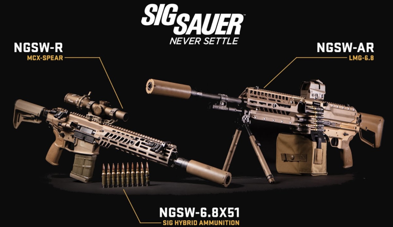 NATO's future? US selects new SIG Sauer XM5 6.8mm service rifle 