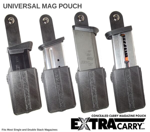 The New ExtraCarry Universal Concealed Carry Magazine Pouch for All 9mm