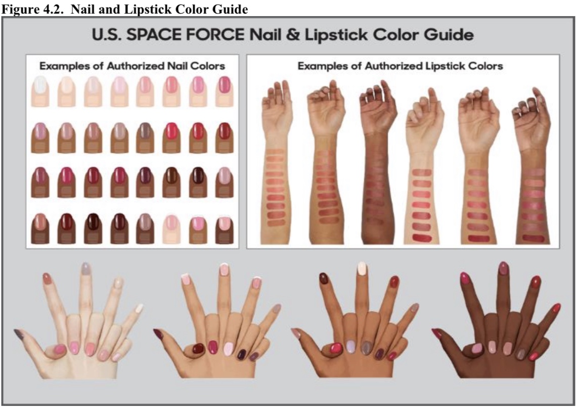 Acceptable Nail Polish Colors for the Army - wide 4