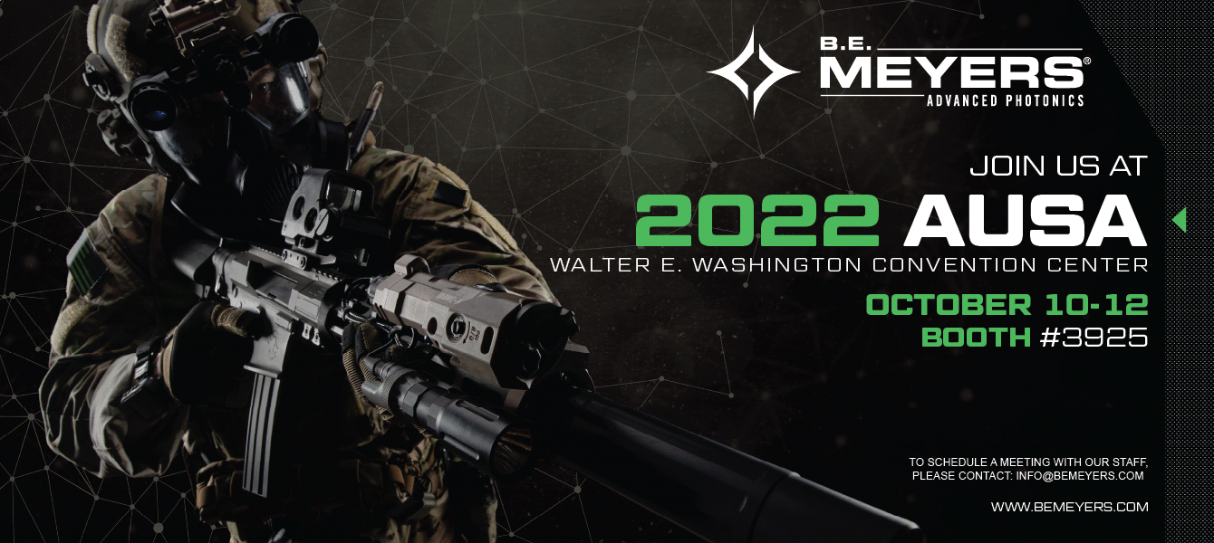 BE Meyers & Co Exhibiting At Booth #3925 At AUSA 2022 | Soldier Systems ...