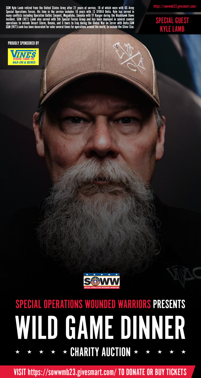 Special Operations Wounded Warriors Wild Game Dinner & Charity