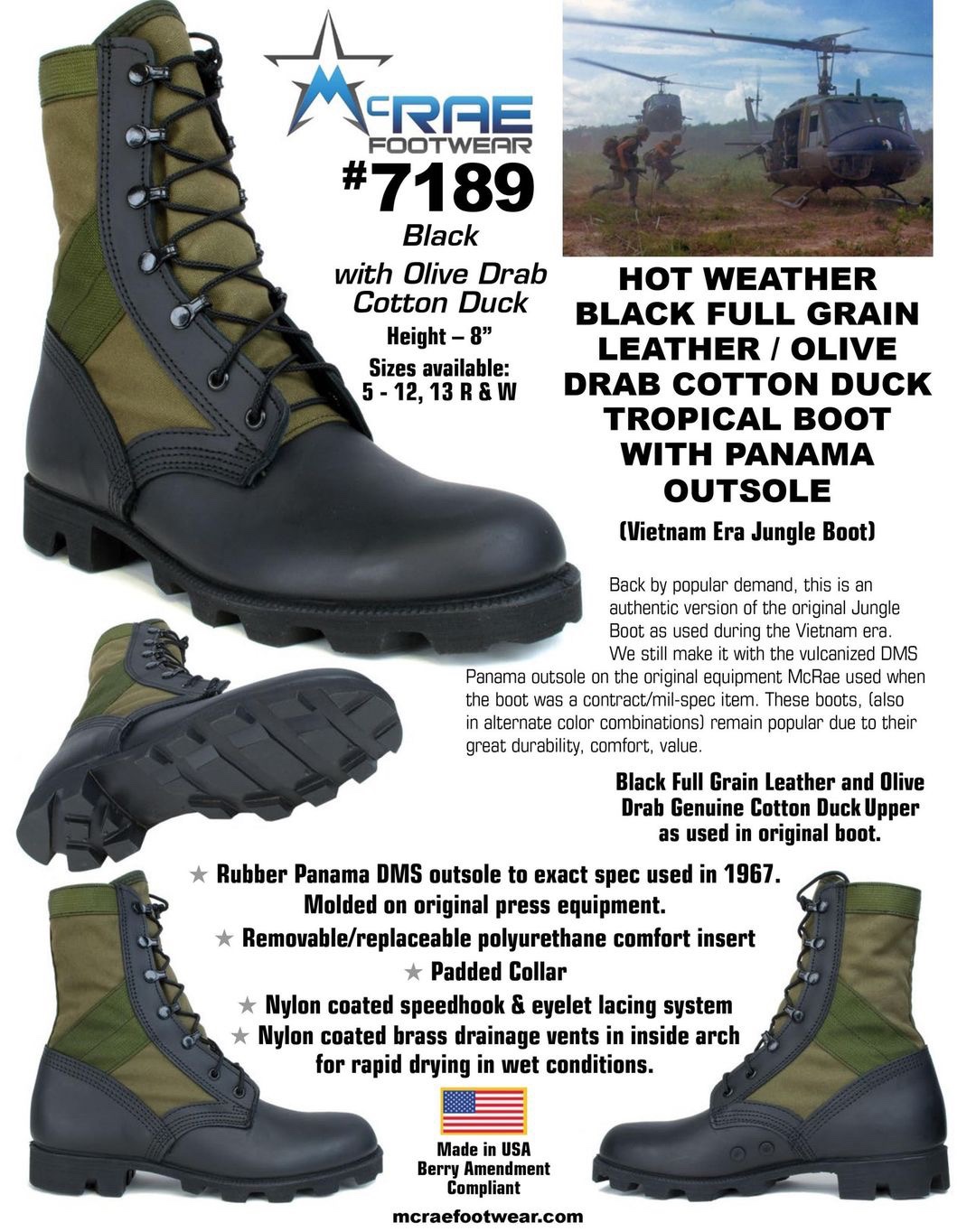 Jungle Boots In Stock at McRae Footwear - Soldier Systems Daily