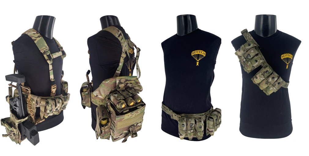 40mm Grenade, MOLLE Pouch, Adjustable, Long – S.O.Tech Tactical