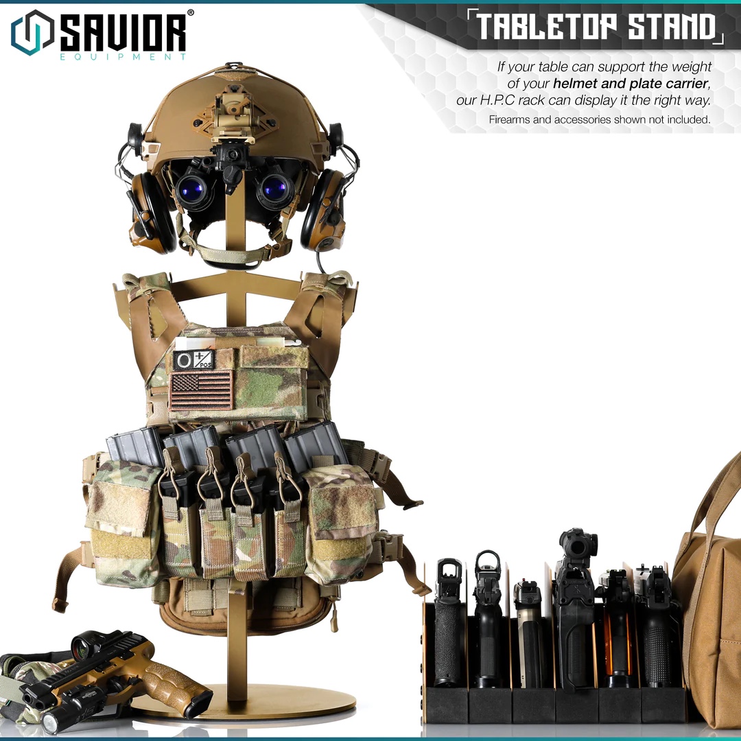 Savior - H.P.C Rack Tabletop Gear Stand  Soldier Systems Daily Soldier  Systems Daily