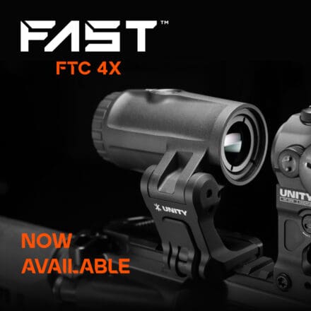 UNITY Tactical FAST FTC 4X Integrated Magnifier Now Available