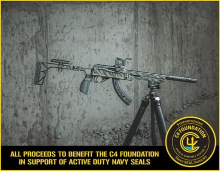 First Ever Black Collar Arms Piglet Takedown Rifle to be Auctioned for Navy SEAL Charity