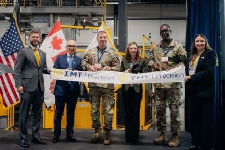 JPEO Armaments & Ammunition Cuts Ribbon on New 155mm Metal Parts Facility