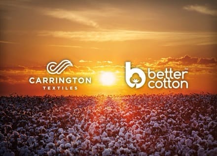 Carrington Textiles Aligns All Cotton Fabrics with Better Cotton