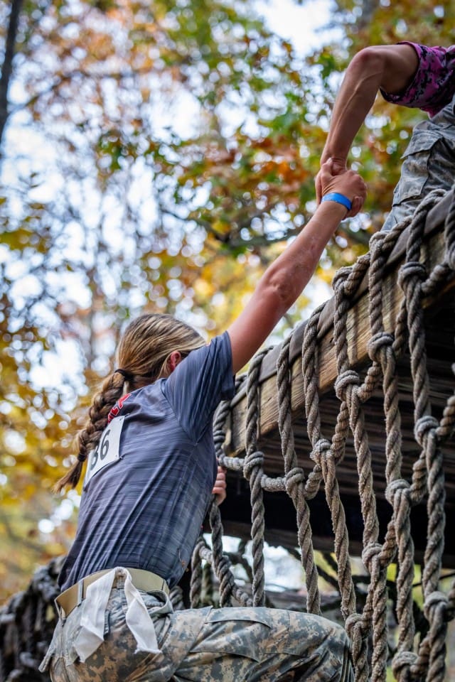 One Rope Bridge Rotc JROTC Cadets from Across the Country Take on the National Raider ...