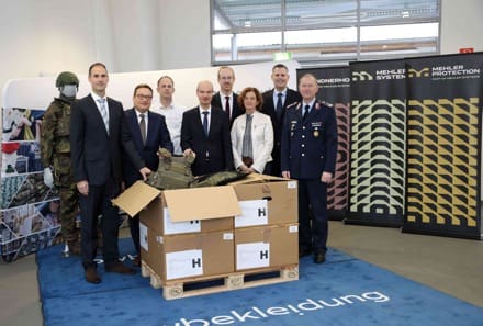 Mehler Protection Delivers the 200,000th MOBAST Ballistic Protection Vest System to BW Bekleidungsmanagement GmbH