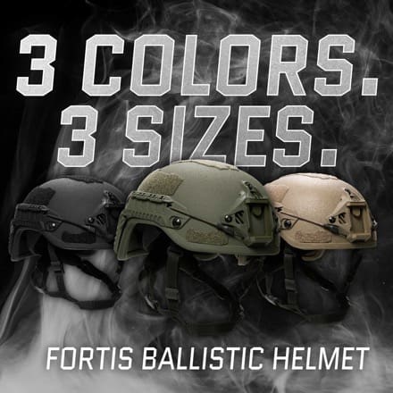 Premier Body Armor Expands the Fortis Ballistic Helmet Line with New Colors, Sizes, and Aesthetic Upgrades