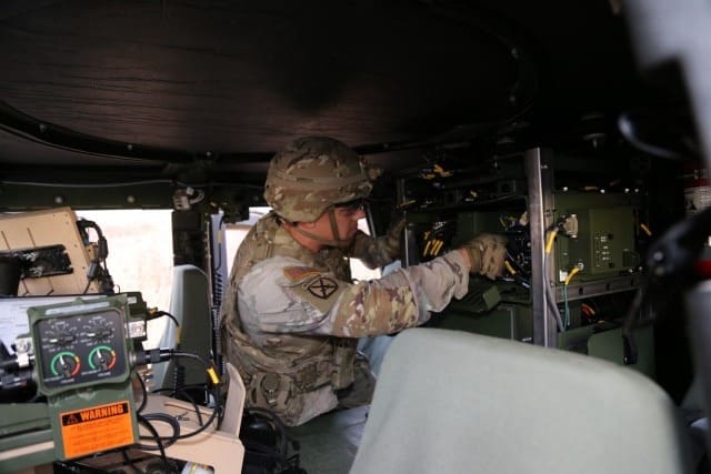 Army Preps for Second Phase of Armored Formation Network On The Move Pilot