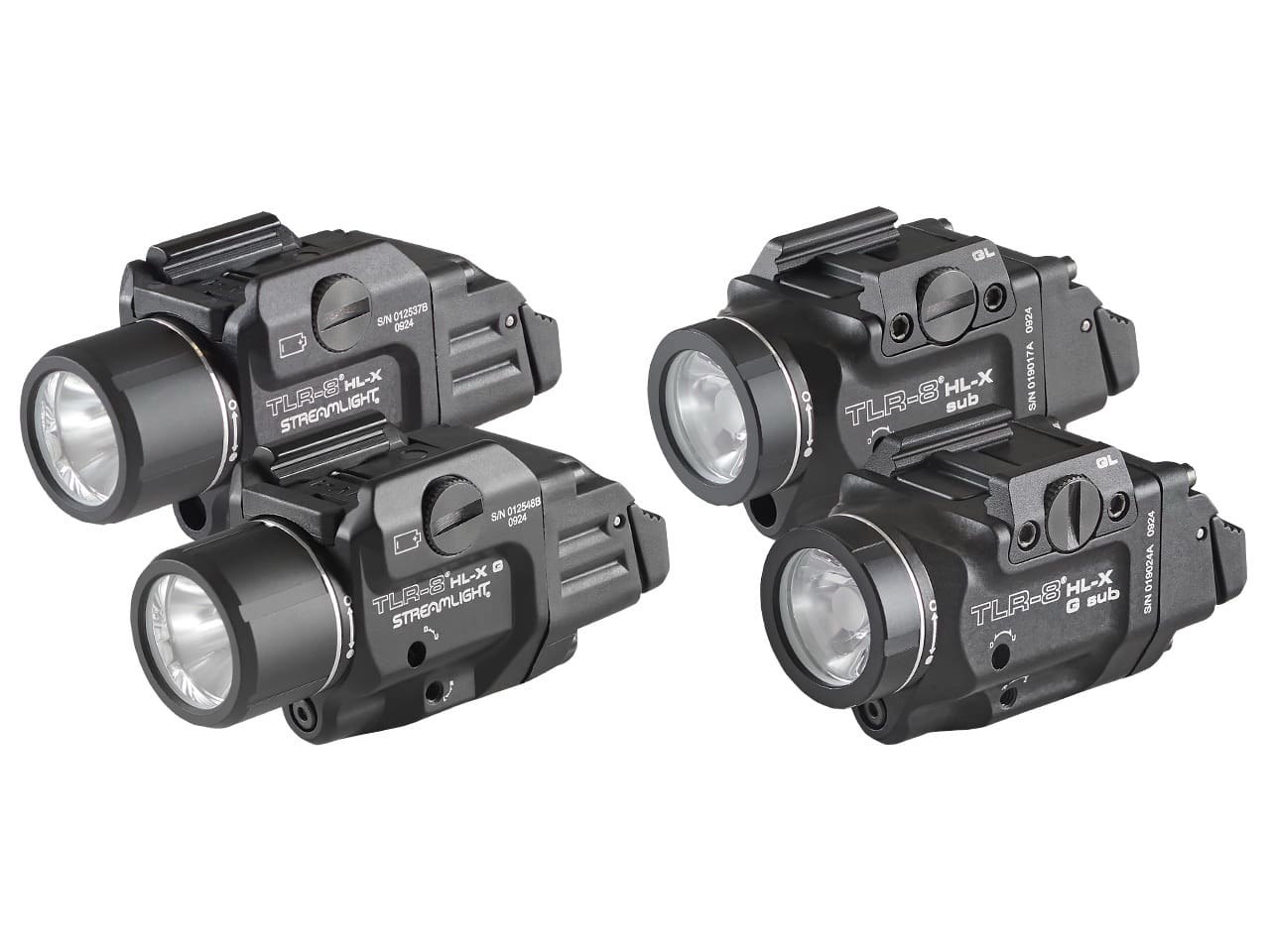 Streamlight Launches High-Lumen, Multi-Fuel Models of TLR-8 and TLR-8 Sub Rail-Mounted Lights