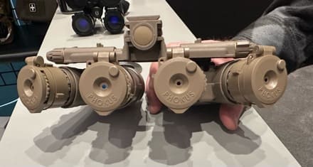 SHOT Show 25 – Hoplite NVG Protection and Focusing Device in FDE