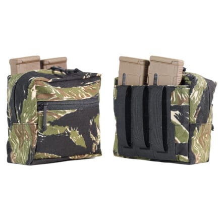 Midwest Armor Expands GP Double Mag Pouch Color Options with Classic Vietnam Tiger Stripe and MultiCam Tropic