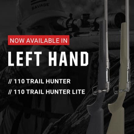 Savage Arms Announces New Left-Handed Models