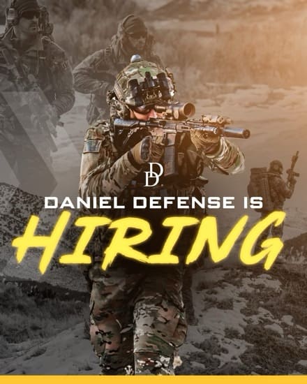 TacJobs – Daniel Defense Is Hiring