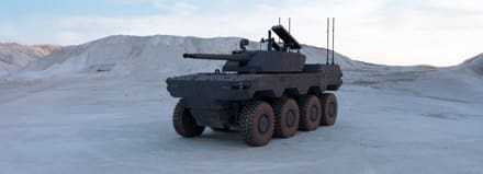 Milrem Robotics Unveils Cutting-Edge 8×8 Robotic Combat Vehicle at IDEX 2025