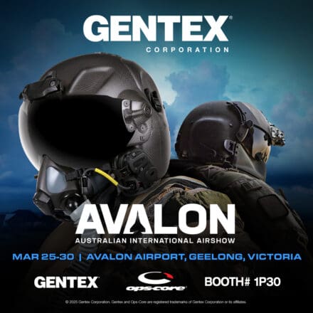 See the Gentex Next Generation Fighter Helmet at the Avalon Airshow