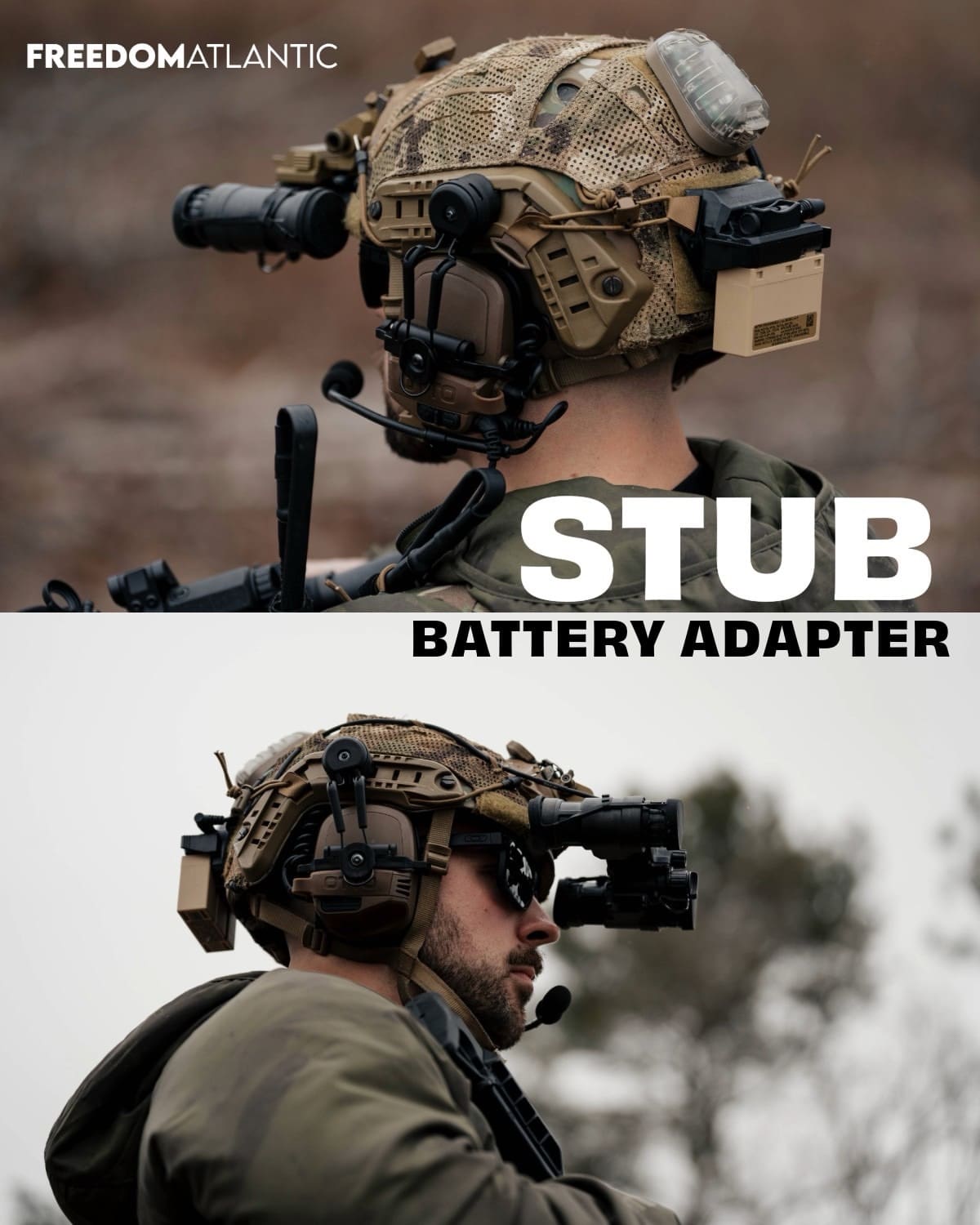 STUB NVG Battery Adapter from Freedom Atlantic