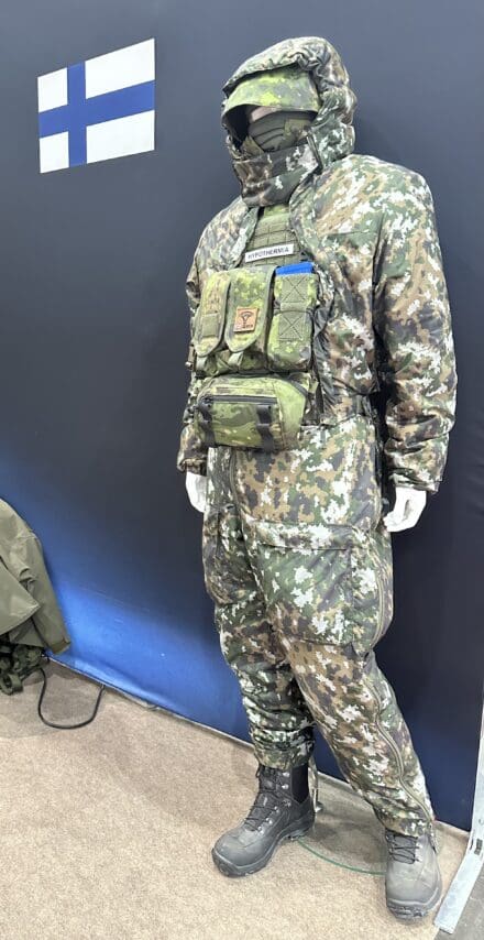 Milipol 25 – Varusteleka Särmä TST L5 Thermal Patrol Coverall