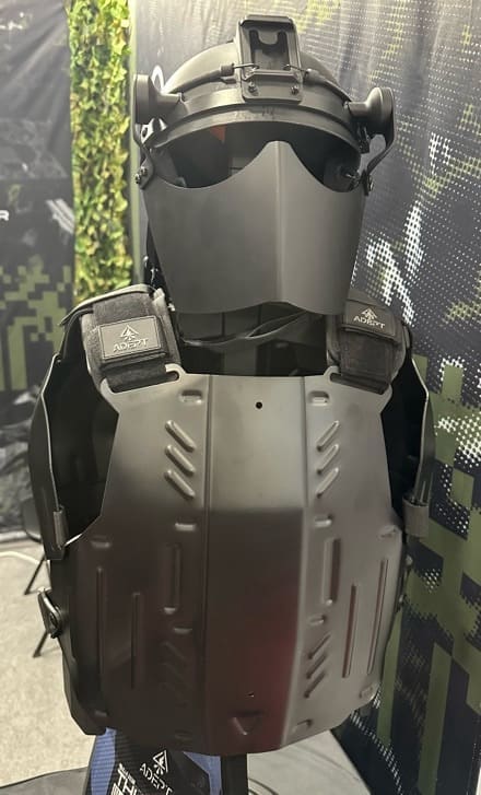 Milipol 15 – Adept Armor