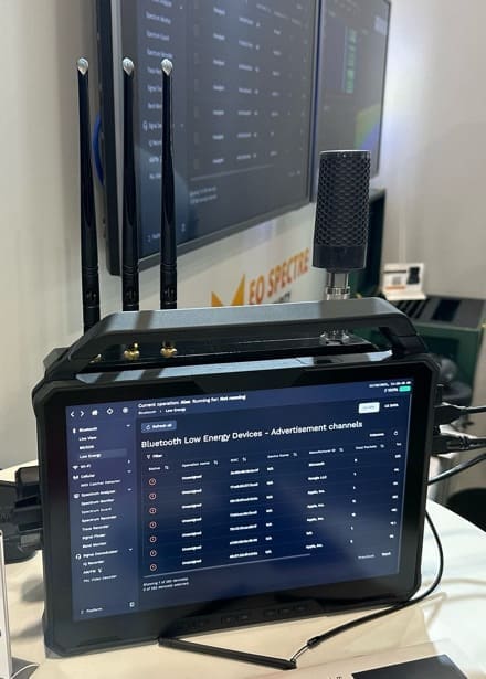 Milipol 25 – EO Spectre Tactical SIGINT System Milipol 25 – EO Spectre Tactical SIGINT System