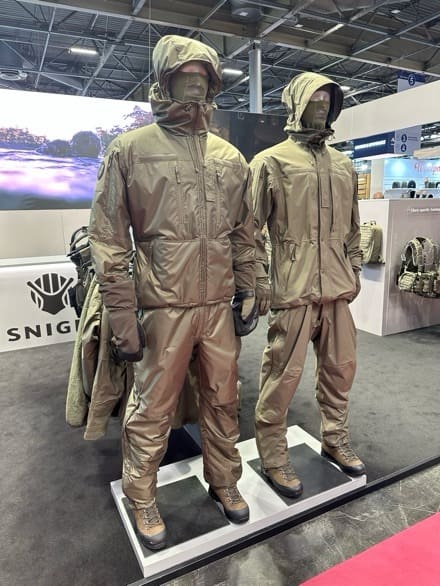 Milipol 25 – Snigel Combat Clothing