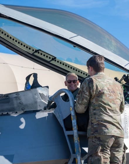 CSAF, Leaders at All Flying Units Step to the Jet Again CSAF, Leaders at All Flying Units Step to the Jet Again
