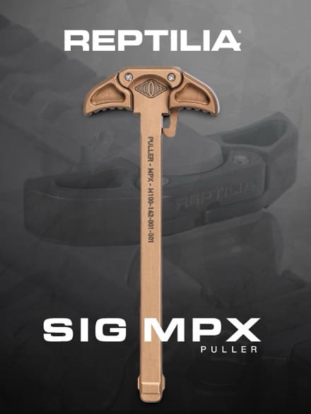 Reptilia Launches PULLER Charging Handle for SIG MPX Reptilia Launches PULLER Charging Handle for SIG MPX