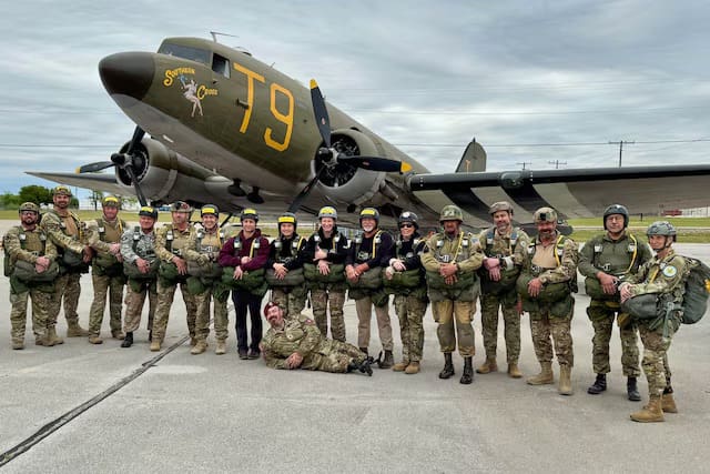 Double-Amputee Paratrooper Trains for Historic Jump Into Normandy Double-Amputee Paratrooper Trains for Historic Jump Into Normandy