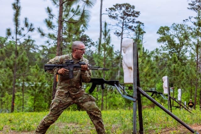 Ranger Class First to Take on Modern Bayonet Assault Course Ranger Class First to Take on Modern Bayonet Assault Course