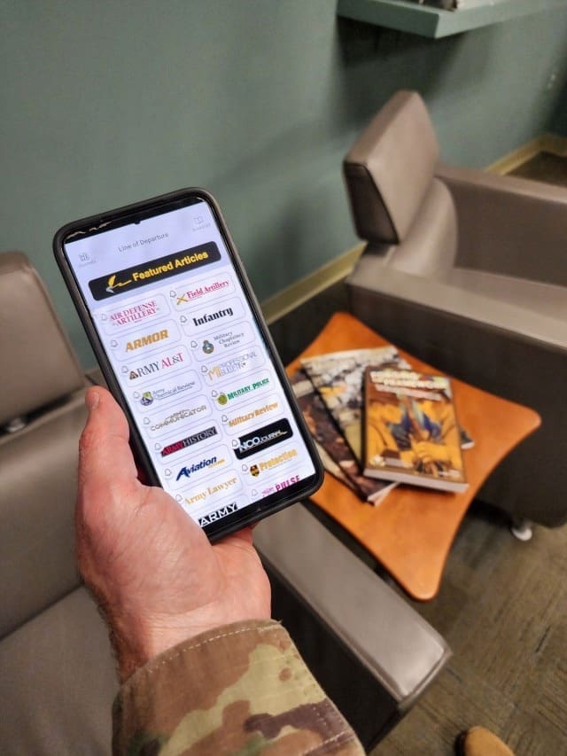 New Line of Departure App Puts Lessons Learned, Tactical Insights in Soldiers’ Pockets New Line of Departure App Puts Lessons Learned, Tactical Insights in Soldiers’ Pockets