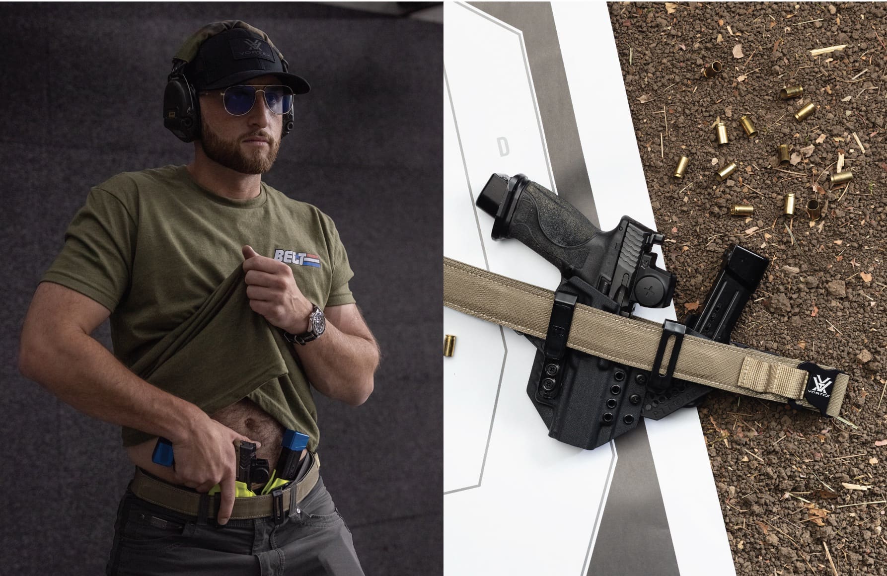 Vortex and Hunter Constantine Launch Limited-Edition Carry Belt Vortex and Hunter Constantine Launch Limited-Edition Carry Belt