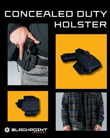 BlackPoint Tactical Introduces the New Concealed Duty Holster BlackPoint Tactical Introduces the New Concealed Duty Holster