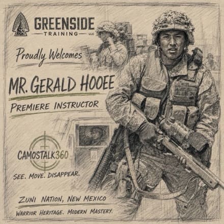 Greenside Training Announces Gerald Hooee as New Instructor for CamoStalk360 Greenside Training Announces Gerald Hooee as New Instructor for CamoStalk360