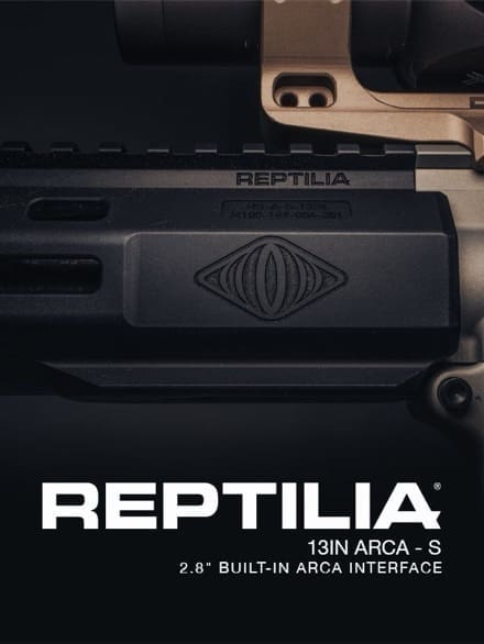 Reptilia Introduces the ARCA-S Handguard: Direct-To-Tripod Capability In A Purpose-Built Rifle Handguard Reptilia Introduces the ARCA-S Handguard: Direct-To-Tripod Capability In A Purpose-Built Rifle Handguard